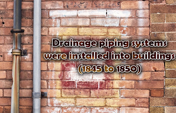 Drainage-piping-into-buildings