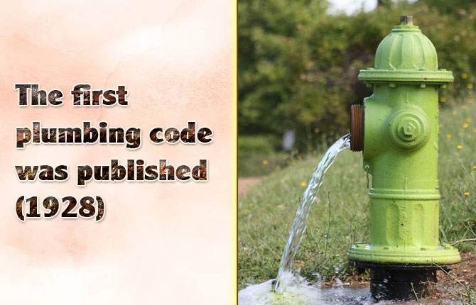 first-plumbing-code