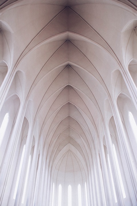 Cathedral ceiling 2
