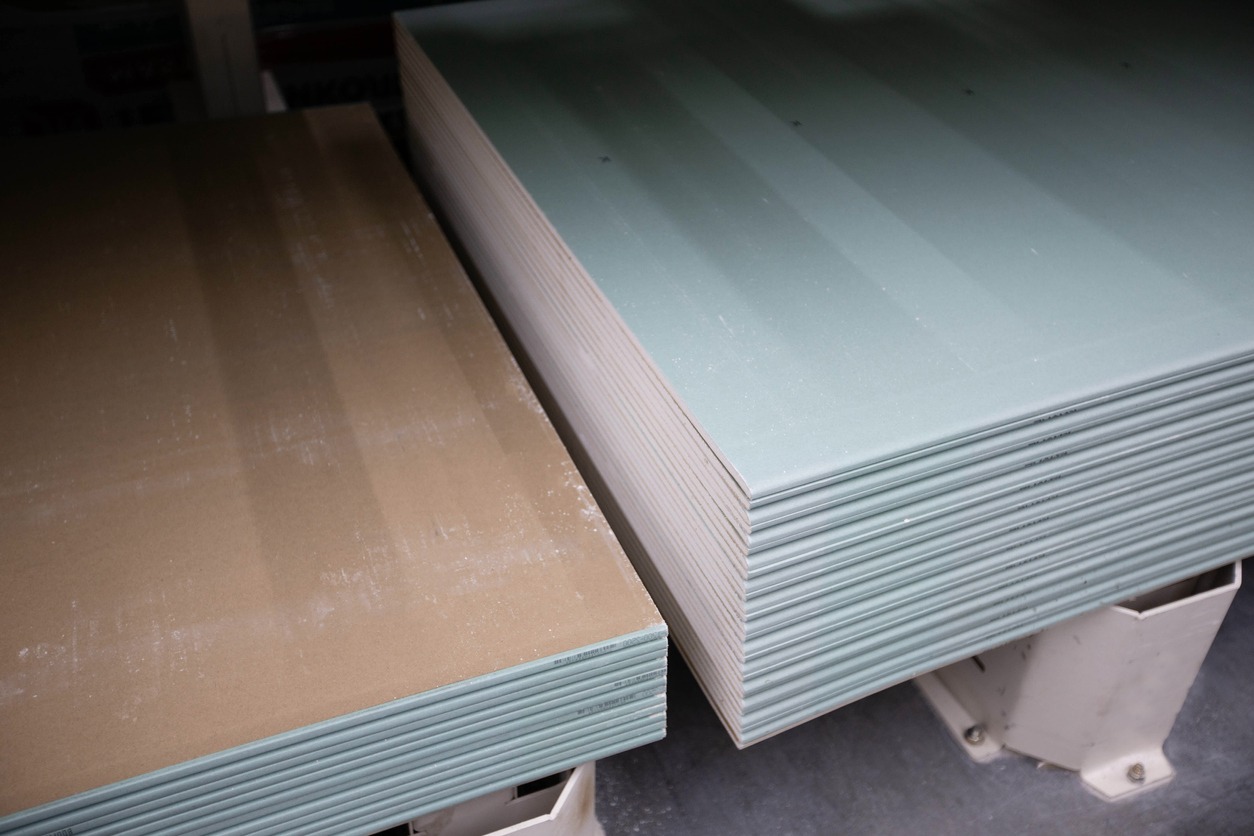 Moisture-Resistant Drywall