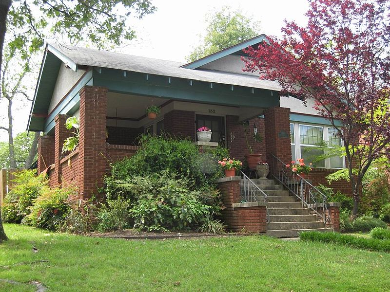 A Craftsman bungalow home