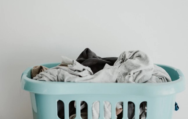 basket of laundry