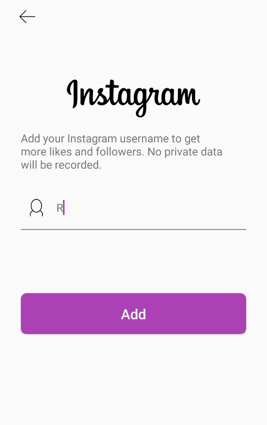Add one or more Instagram accounts to get started