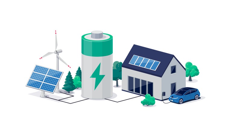 What are the benefits of using a whole house battery bank?