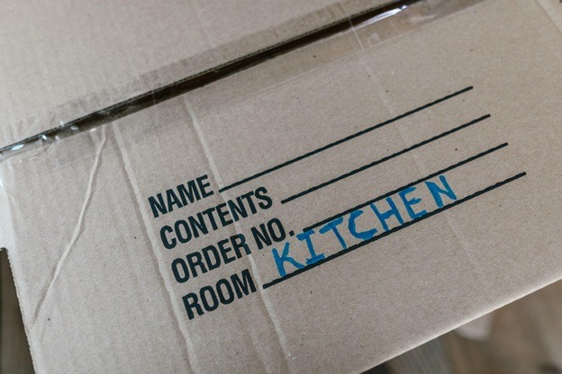 Pack your items and label boxes