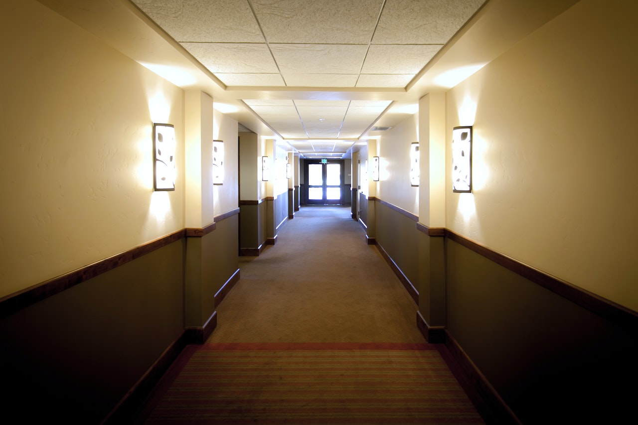 How to Brighten a Narrow Hallway