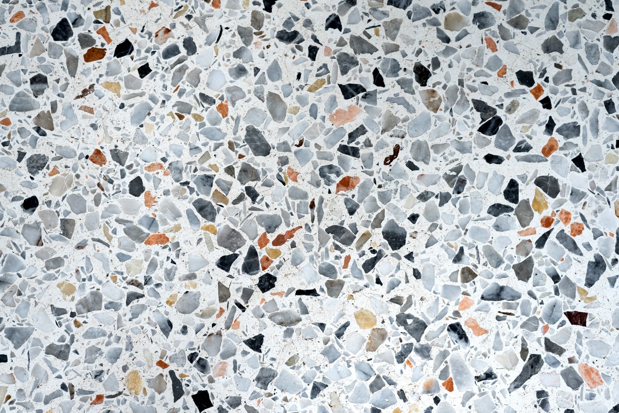 modern terrazzo floor texture