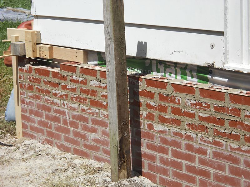 Brick wall repairs done by professional masonry service