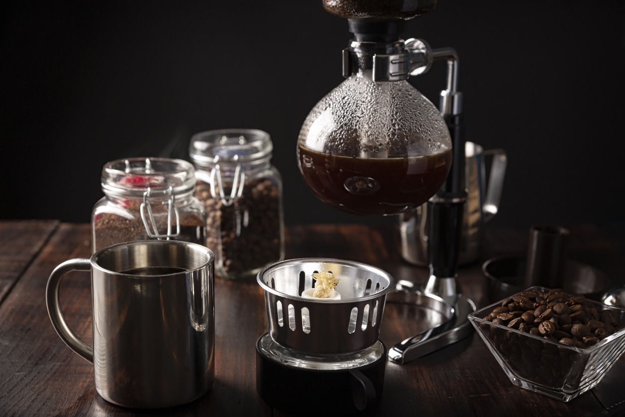 Brewery, Filtration, Drinking Glass, Glass-Material, Barista, Coffee Cup, Caffeine, Coffee Maker, Container, Craftsperson, Cup, Drink, Food and Drink, Heat-Temperature, Hot Drink, Lifestyles, Machinery, Making, Mug, Roasted, Roasted Coffee Bean, Siphon, Skill