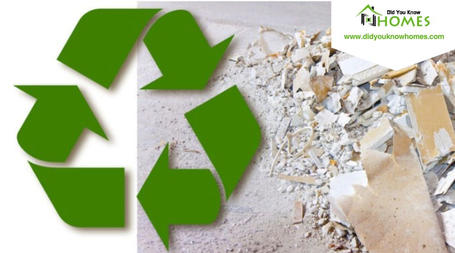 Drywall Recycling and Waste Management