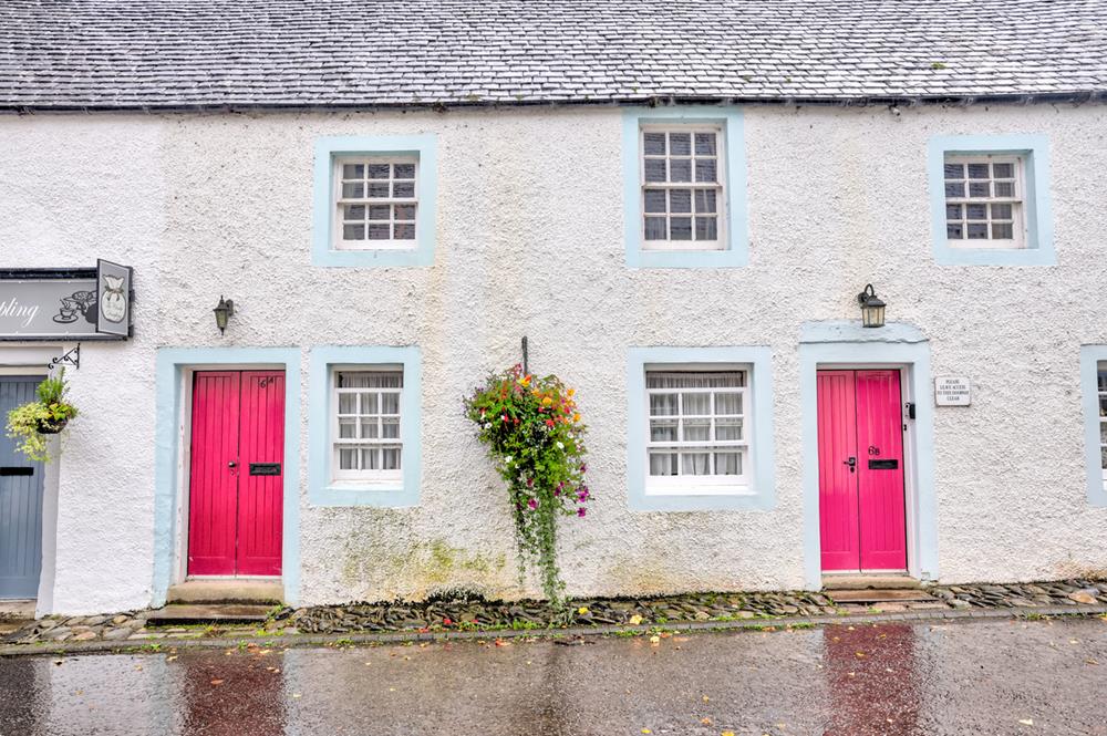 Red Doors in Scotland