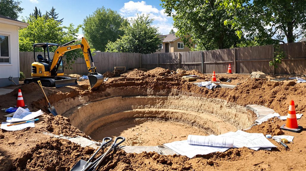 beginner s guide to pool excavation
